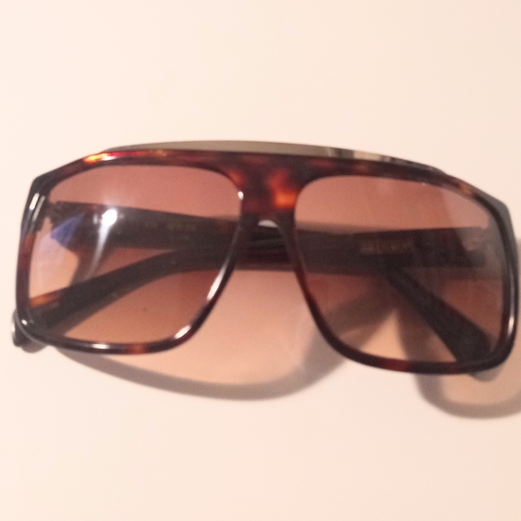 AM Eyewear Luxury Handmade Tortoise Alex 30-BT-BRG Unisex Oversized Sunglasses - Picture 2 of 10